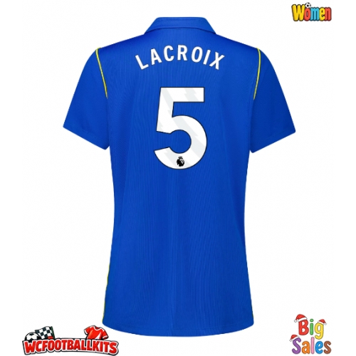 Chelsea Maxence Lacroix #5 Replica Home Stadium Shirt for Women 2026-27 Short Sleeve